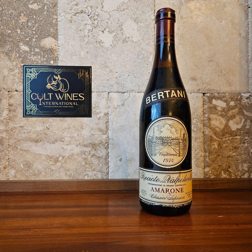 1974 bertani amarone - bertani, recioto