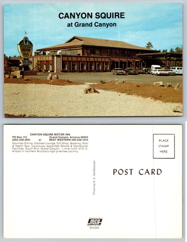 Cartolina canyon squire inn - canyon,