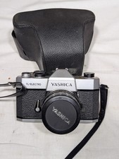 Yashica TL Electro 35 mm 1:1.9 fotocamera pellicola con obiettivo 50 mm e custodia - non testata su pellicola