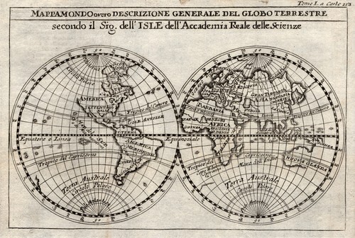 Cartina del mondo - mondo, originale