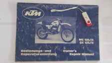 MANUALE OFFICINA  KTM MC 125 / II - GS 125 / II  su Chiavetta USB