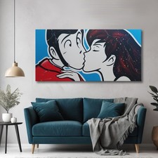 Lupin margot bacio - margot, quadro