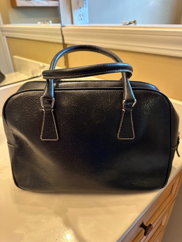 Borsa prada bowler pelle nera - prada,