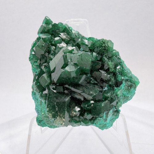 Raro cristallo dioptase - dioptase, su