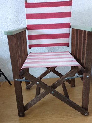 Sedia direttrice pieghevole - sedia,