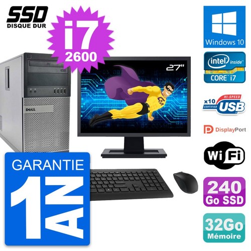 Tour dell 990 ecran - tour, 27"