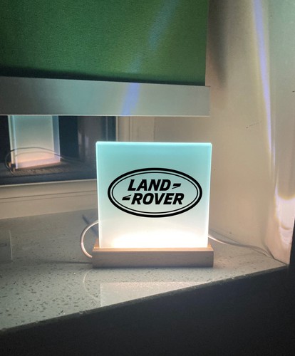 Land rover badge - led, light