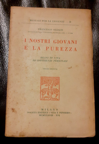 Nostri giovani la purezza - i,