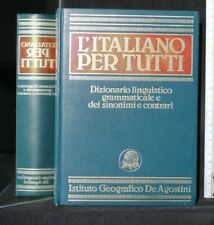 L'ITALIANO PER TUTTI. DIZIONARIO LINGUISTICO GRAMMATICALE DEI SINONIMI.. AA.VV.