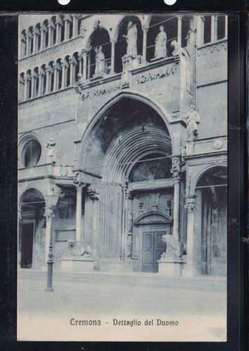 Cartolina cremona dettaglio - cartolina,