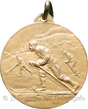 1920c Gara sci da fondo Medaglia ARGENTO sportiva Sport Alpinismo