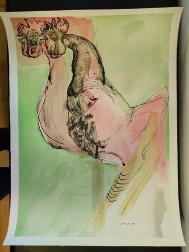 Disegno poster litografia - disegno,