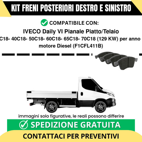Pastiglie freno posteriori - pastiglie,