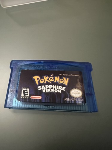 Nintendo pokémon sapphire - pokémon,