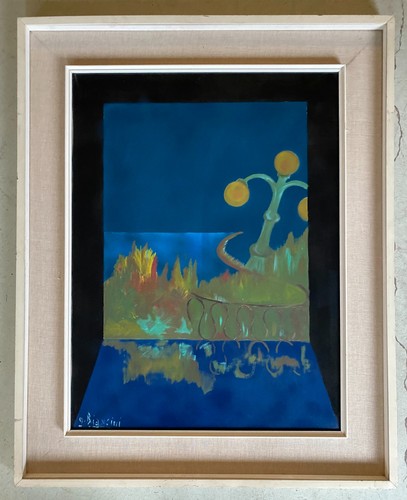 Quadro astratto dipinto olio - astratto,