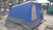Tenda da campeggio  CABANON, blu, ottime condizioni, L 2Mt - H 2,10Cm - P 3,5mt 