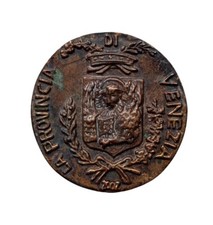 *HH* Medaglia Provincia Di Venezia 2002 Leone San Marco Medal Stemma 