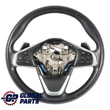 Volante BMW F45 X1 F48 X2 F39 Nero In Pelle Sport Cambio al Volante 6860361