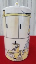 Barattolo Contenitore  PASTA  in ceramica ALFA  Italia  anni '50