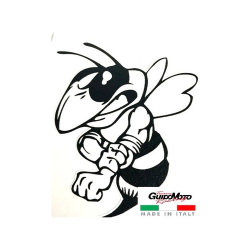 Adesivo sinistro vespa - adesivo,