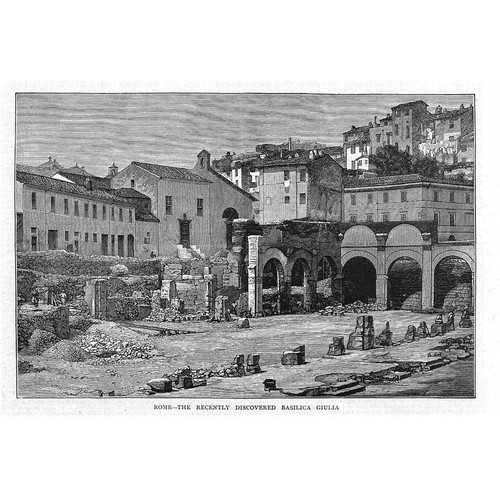 Roma basilica giulia - la,