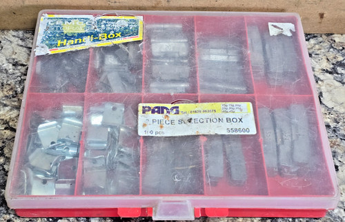 100 pezzi clip on wheel - pezzi,