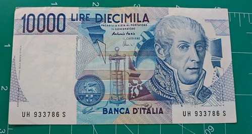 Italy 10000 lire 1984 p - 10000, p-112