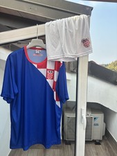 Maglia Calcio Completino Croazia Maglia+Pantaloncino Taglia XL