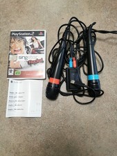 PS2 PLAY PLAYSTATION 2 SINGSTAR ROCK ITA Completo con Libretto e 2 microfoni
