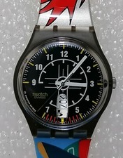 Swatch SKY HEROES GM 704 - Vintage originale made in Switzerland 1994 mai usato