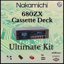 Nakamichi 680ZX Cassette Deck Ultimate Upgrade Kit Ricambi Originali Restauro