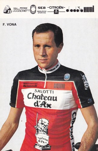 Cyclisme carte cycliste vona - carte, f.vona