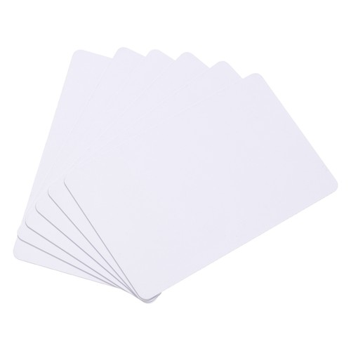 Carta pvc bianca vuota - carta,