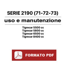 Carraro serie 2190 Manuale uso