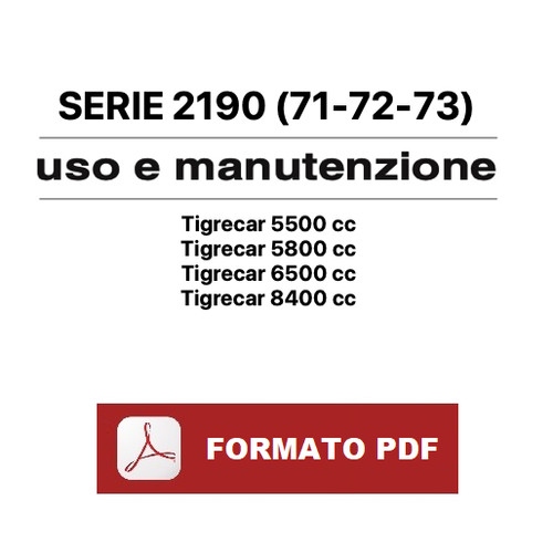 Carraro serie 2190 manuale - serie,