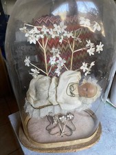 Antica Natività/Bambin Gesù sotto Campana di Vetro (Globo da Sposa)