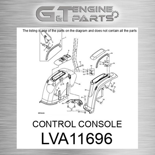 Lva11696 console controllo - di,