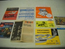 Lotto brochures  originali giocattoli anni '60
