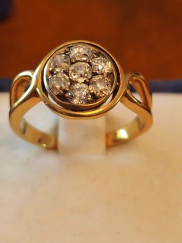 Anello antico oro - in,