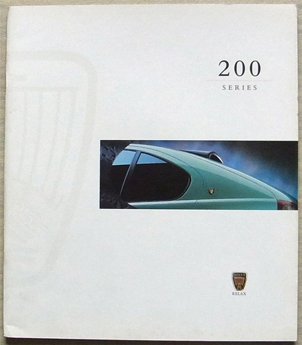 Brochure vendita auto rover - vendita,