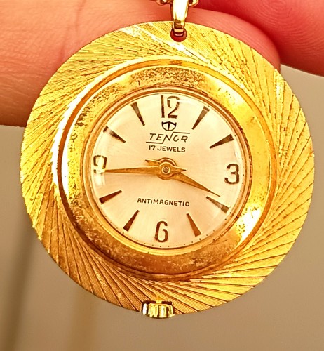 Collana orologio vintage - collana,