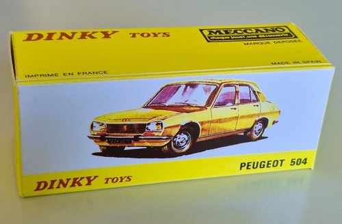 Dinky toys boite vide - dinky, repro