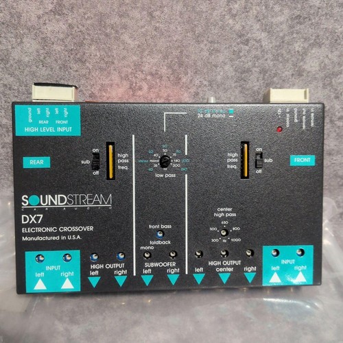 Sound stream dx7 crossover - stream,