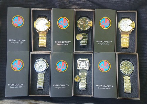 Lotto orologi s acciaio - lotto, 6