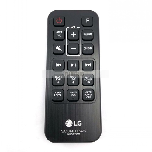 Telecomando soundbar - lg,