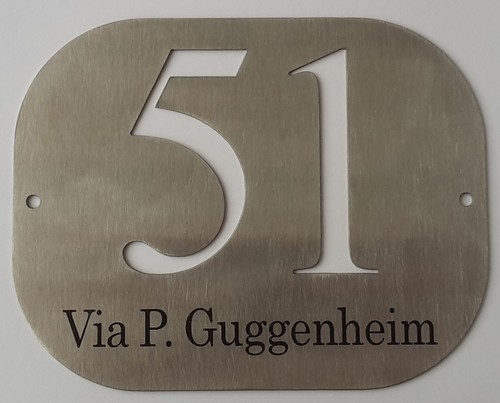 Numero civico in - cifre),
