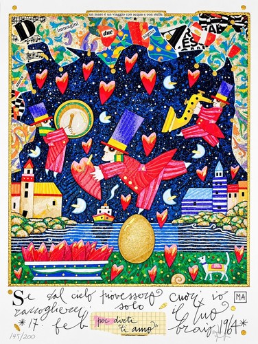 Francesco musante serigrafia - musante,