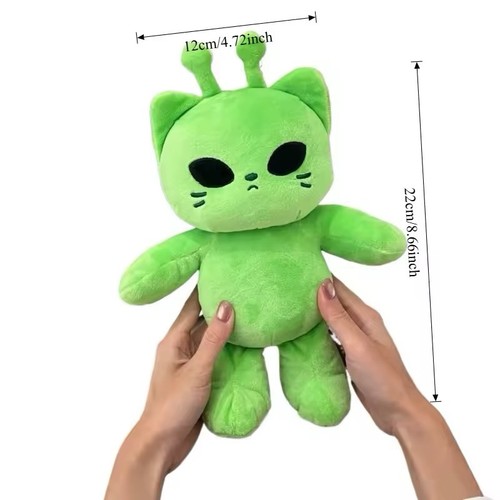 Peluche gatto alieno simpatico