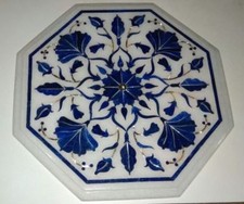 12 " Marmo Bianco Tavolino