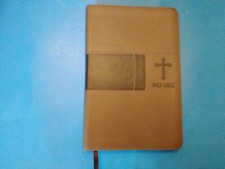 Book Holy Bible NIV brown